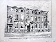 Frankfurt: Wohnhäuser – Zeichnung 1885